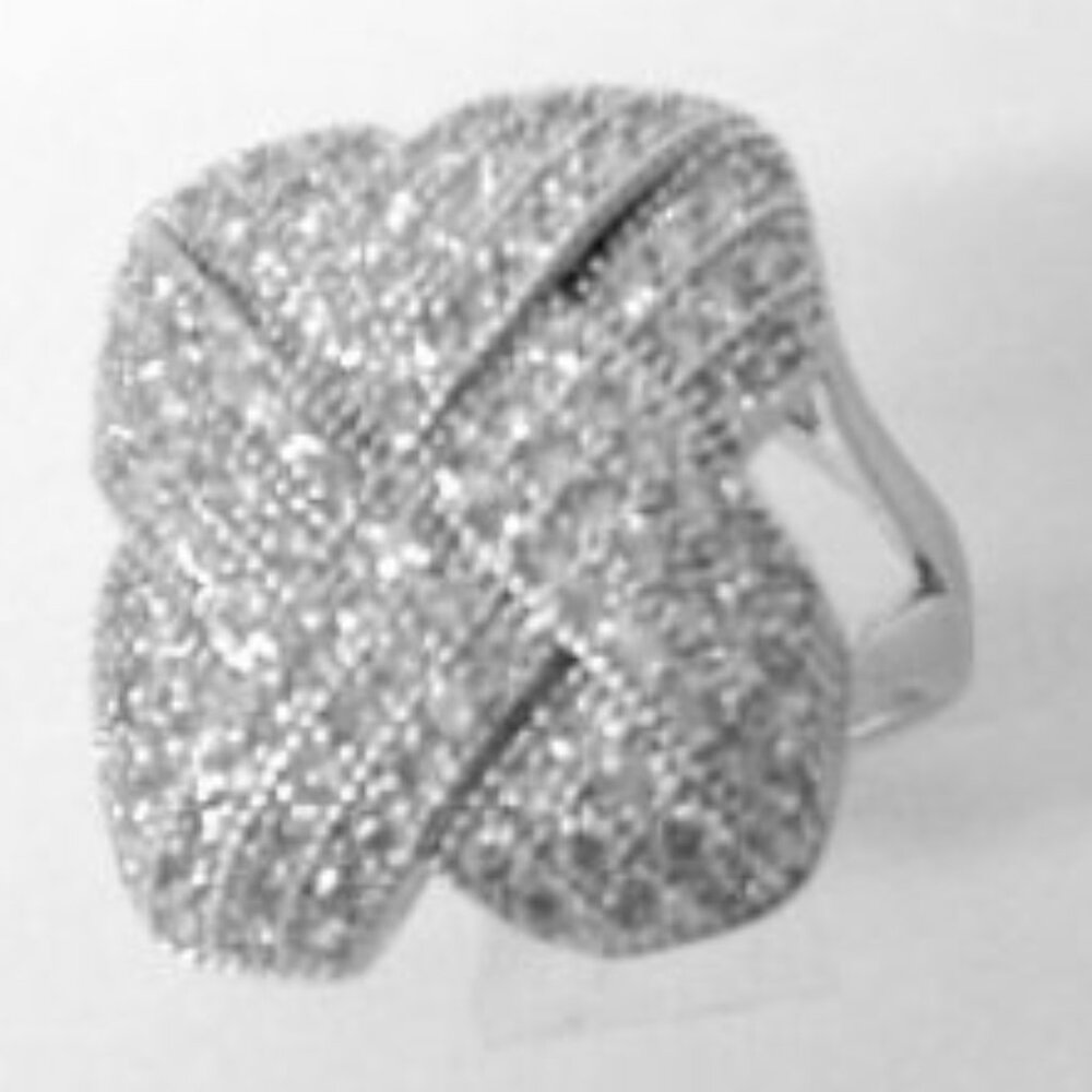 DESIGNER INSPIRED MICRO PAVE CZ RING